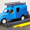 Mô hình xe Citroen AK400 tỉ lệ 1:18 in 3D cực đẹp - Thumbnail 7