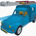Mô hình xe Citroen AK400 tỉ lệ 1:18 in 3D cực đẹp - Thumbnail 8