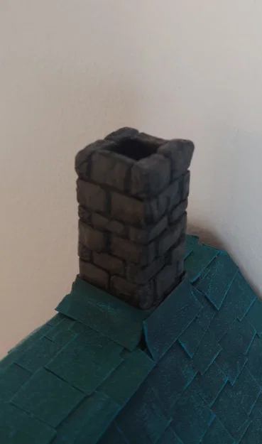 Mô hình ống khói đá OpenForge Chimney tỉ lệ 28mm cho sa bàn - Image 1