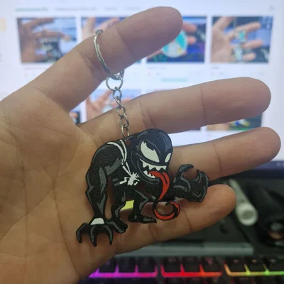 Móc khóa Venom 3D độc đáo dành cho fan Marvel