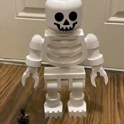 Bộ Xương Lego Khổng Lồ (Cải Tiến Mặt & Tay)