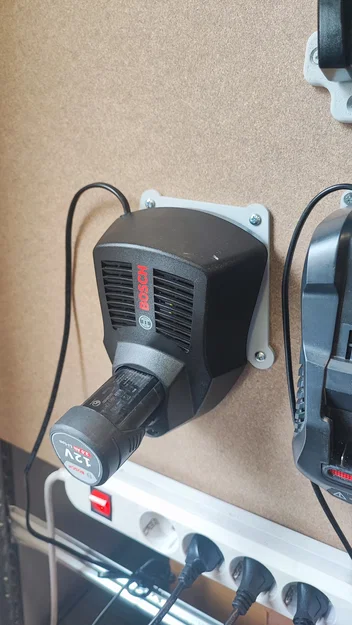 Giá treo tường cho sạc pin Bosch GAL 1230 CV - Tiện ích và Gọn gàng - Image 1