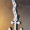 Mỏ neo & xích trang trí aquarium (Anchor with chain) - Thumbnail 3