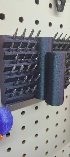 Khay treo tường 3D đựng mũi vít 4mm và tô vít tiện dụng - Image 11