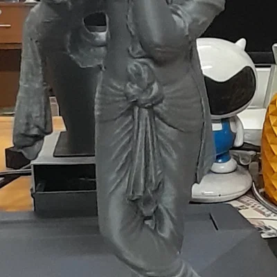 Mô hình 3D thần Krishna thổi sáo - Tác phẩm nghệ thuật tinh tế