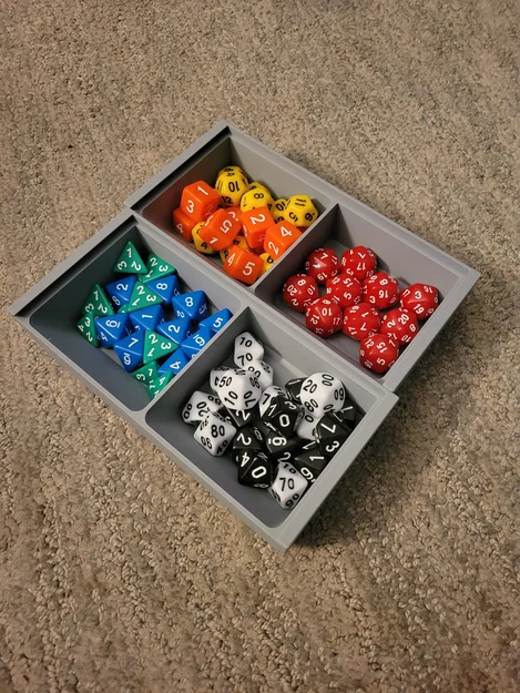 Khay đựng xúc xắc xếp chồng (Dice Storage Tray, Stacking) - Image 2