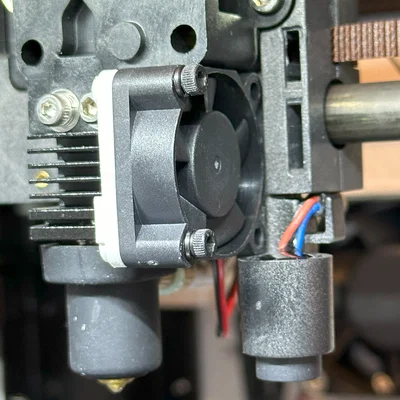 Adapter quạt 25mm lên 30mm cho Nozzle/Hotend Qidi X-Smart 3