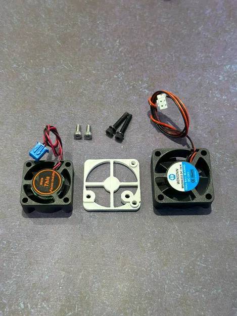 Adapter quạt 25mm lên 30mm cho Nozzle/Hotend Qidi X-Smart 3 - Image 2