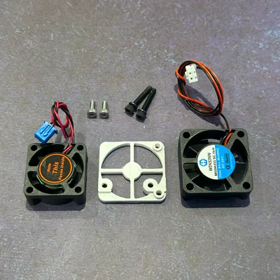 Adapter quạt 25mm lên 30mm cho Nozzle/Hotend Qidi X-Smart 3