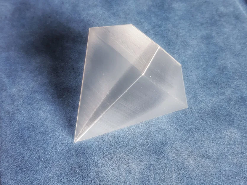Mô hình viên kim cương trang trí 3D đơn giản, dễ in - Image 1