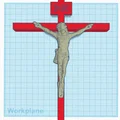 Mô hình 3D Chúa Jesus trên thánh giá – Thiết kế chi tiết cho in 3D - Thumbnail 1