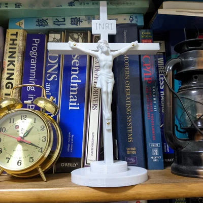 Mô hình 3D Chúa Jesus trên thánh giá – Thiết kế chi tiết cho in 3D