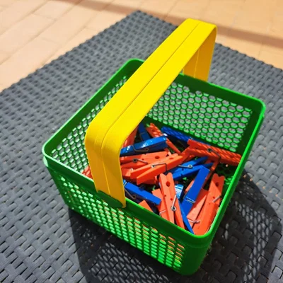 Giỏ Vuông có Tay Cầm Print-in-Place (Square Basket with print-in-place handles)