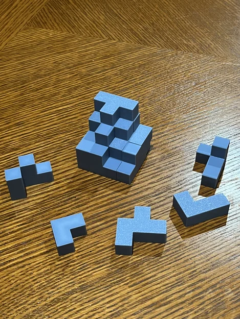 Bộ Cube Puzzle 4x4: Trò chơi xếp khối thử thách tư duy đỉnh cao - Image 1