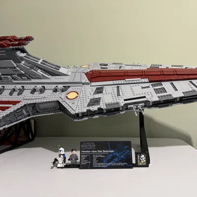 Chân đế phía sau tùy chỉnh cho Lego UCS Venator - Hỗ trợ in 3D