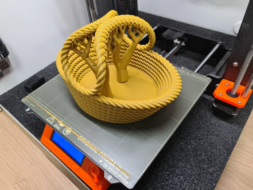 Giỏ Đựng Đồ Easter Rope Basket In 3D Đẹp Mắt - Image 3