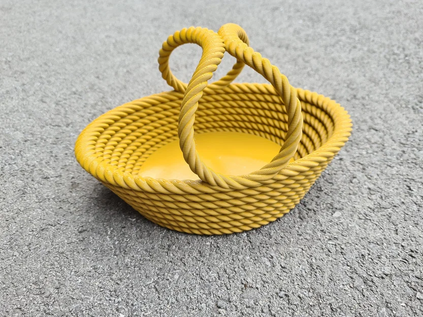 Giỏ Đựng Đồ Easter Rope Basket In 3D Đẹp Mắt - Image 7