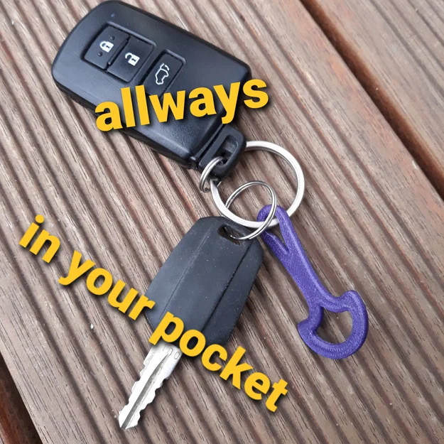 Chìa Khóa Xe Đẩy Mua Sắm (Shopping Cart Key) - Image 2