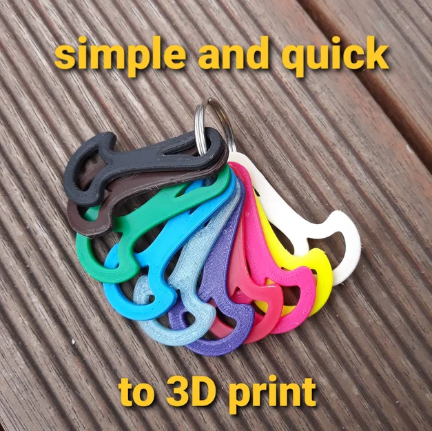 Chìa Khóa Xe Đẩy Mua Sắm (Shopping Cart Key) - Image 3