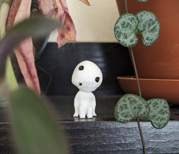 Mô hình Kodama (Linh hồn cây) từ Princess Mononoke để in 3D - Image 1