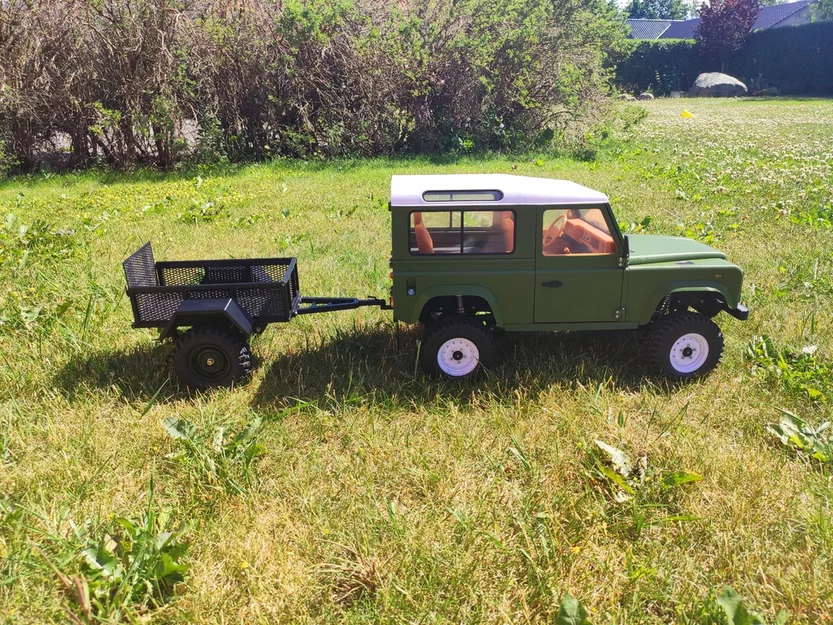 Rơ-moóc tỉ lệ cho RC (RC scale trailer) - Image 1