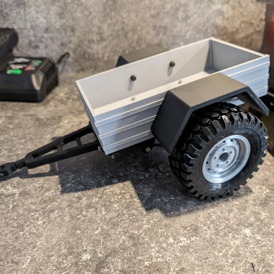 Bộ bánh xe 3D in cho mô hình rơ-moóc - Tiết kiệm và chân thực