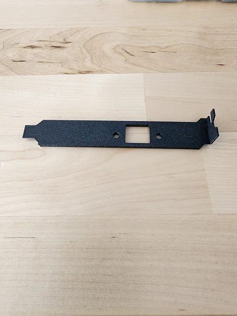Bracket PCIe RJ45 Panel Mount Passthrough - Image 2