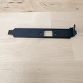 Bracket PCIe RJ45 Panel Mount Passthrough - Thumbnail 2
