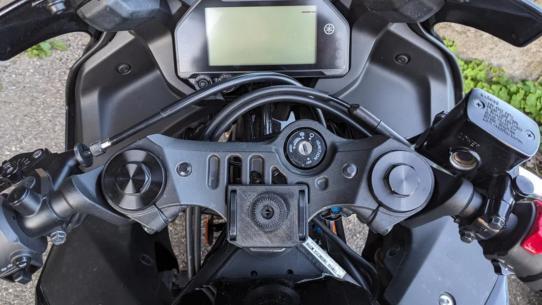 Giá Đỡ Điện Thoại Quadlock Tự In Cho Yamaha R3 - Image 2