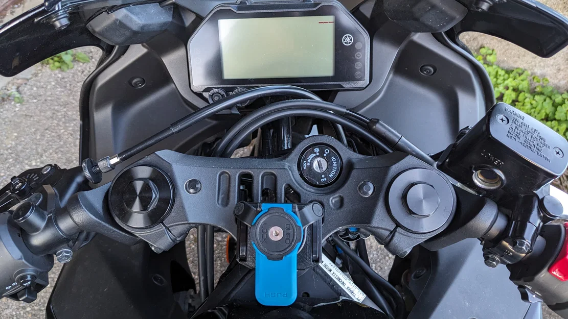 Giá Đỡ Điện Thoại Quadlock Tự In Cho Yamaha R3 - Image 4
