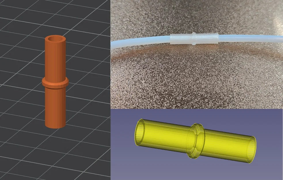 Adapter PTFE Connector Extension 4mm - Image 1