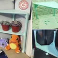 Kệ góc tam giác xếp chồng 3D (Stacking Triangle Corner Shelf) tiện lợi - Thumbnail 1