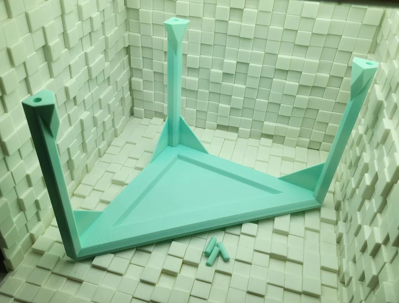 Kệ góc tam giác xếp chồng 3D (Stacking Triangle Corner Shelf) tiện lợi - Image 4