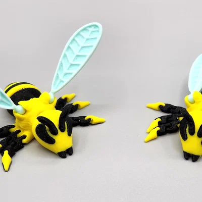 Ong Flexy May Mắn Dễ Thương FREE + Bản Keychain