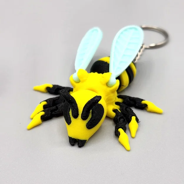 Ong Flexy May Mắn Dễ Thương FREE + Bản Keychain - Image 3