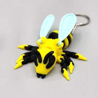 Ong Flexy May Mắn Dễ Thương FREE + Bản Keychain