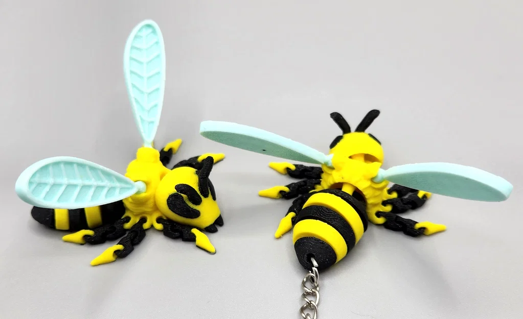 Ong Flexy May Mắn Dễ Thương FREE + Bản Keychain - Image 4