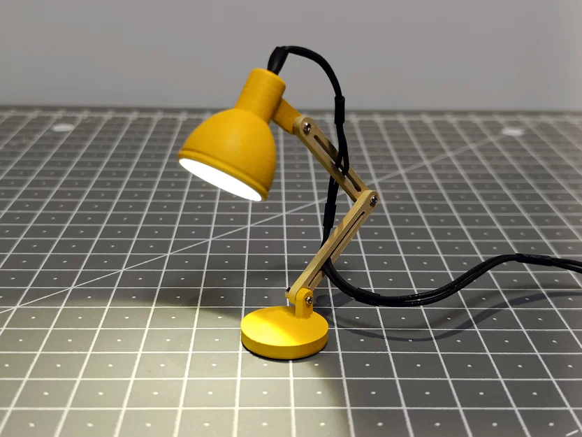 Đèn Bàn Điều Chỉnh Tỉ Lệ 1/10 (1/10 Scale Adjustable Desk Lamp) - Image 2