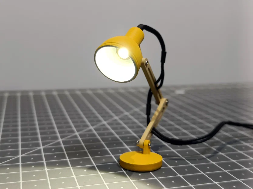 Đèn Bàn Điều Chỉnh Tỉ Lệ 1/10 (1/10 Scale Adjustable Desk Lamp) - Image 3