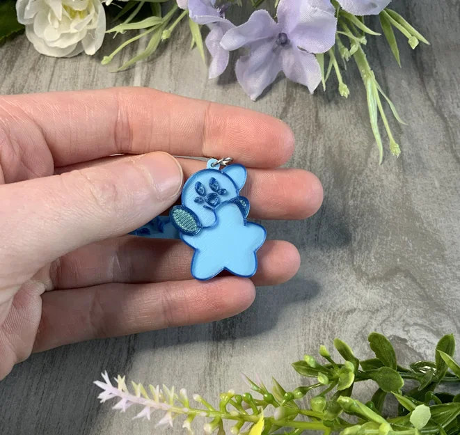 Móc khóa Kirby (1.25 inch) - Image 1