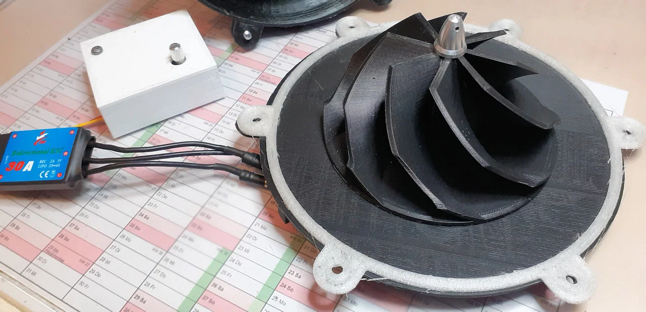 Turbine Fan – Quạt turbine dẫn động bằng motor BLDC - Image 2