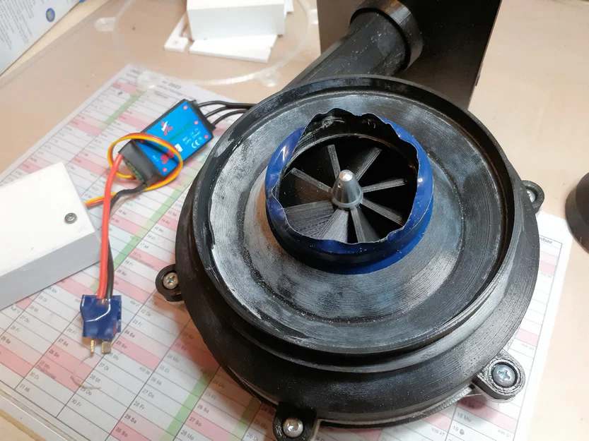 Turbine Fan – Quạt turbine dẫn động bằng motor BLDC - Image 3