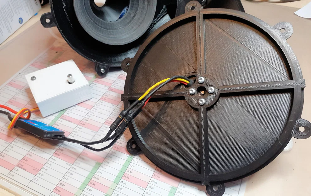 Turbine Fan – Quạt turbine dẫn động bằng motor BLDC - Image 4