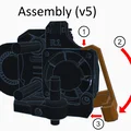 Tấm chắn extruder Prusa MINI/MINI+ (Prusa MINI/MINI+ Extruder Shield) - Thumbnail 3
