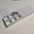 Khay đựng thuốc 7 ngày thông minh (Full week Am Pm Pillbox) in 3D - Thumbnail 1