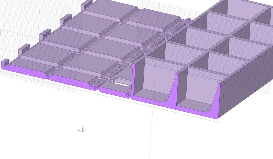 Khay đựng thuốc 7 ngày thông minh (Full week Am Pm Pillbox) in 3D - Image 6