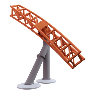 Đường ray Roller Coaster Track 1:32
