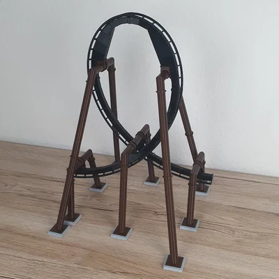 Roller Coaster - Inverted Loop 1:64 (Vòng lộn ngược tỉ lệ 1:64)