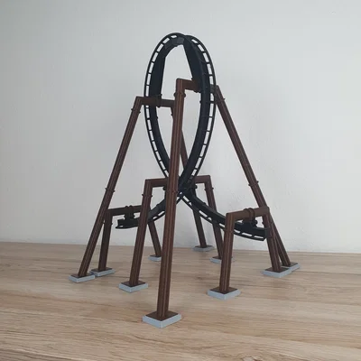 Roller Coaster - Inverted Loop 1:64 (Vòng lộn ngược tỉ lệ 1:64)