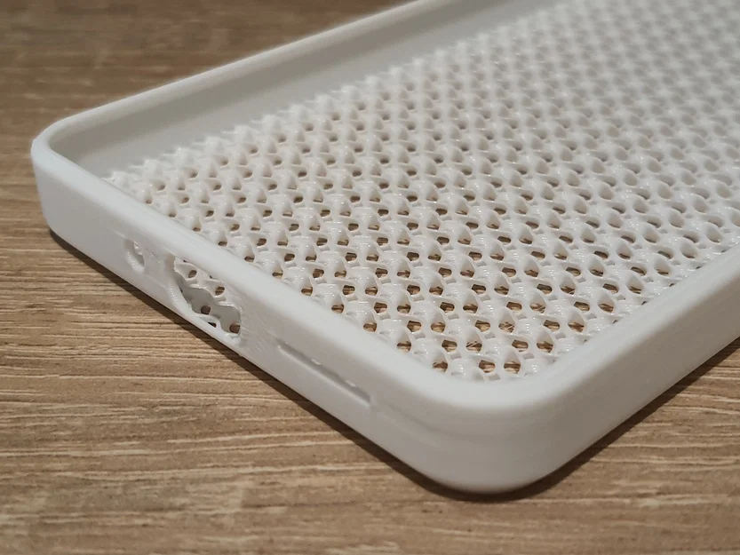 Ốp lưng in 3D cho Xiaomi POCO C65 thiết kế dạng lưới tản nhiệt - Image 5